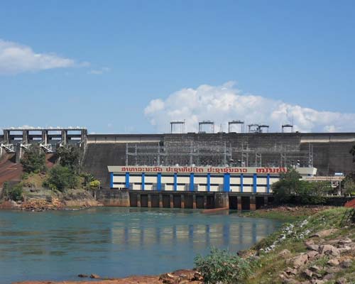 Nam Ngum Dam structure