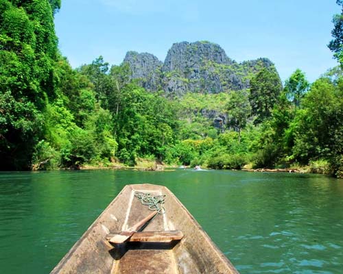 Phu Hin Bun National Park landscape