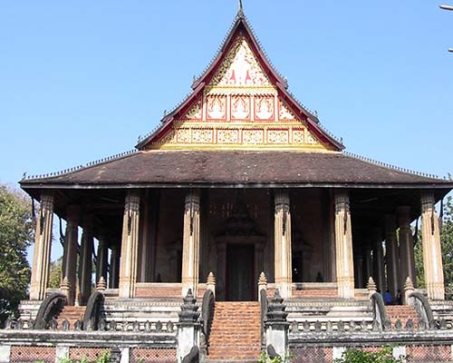 Wat Si Saket temple interior